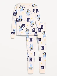 Bluey™ Gender-Neutral Snug-Fit Graphic Pajama Set for Kids