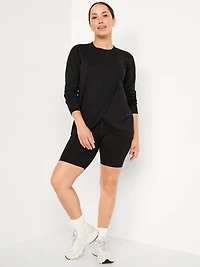 Maternity Cross-Front Nursing Tunic