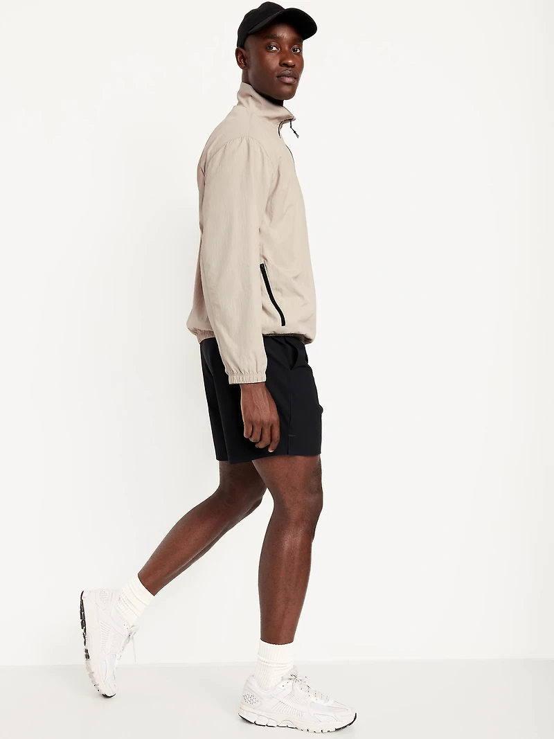 Dynamic Woven Quarter-Zip Windbreaker