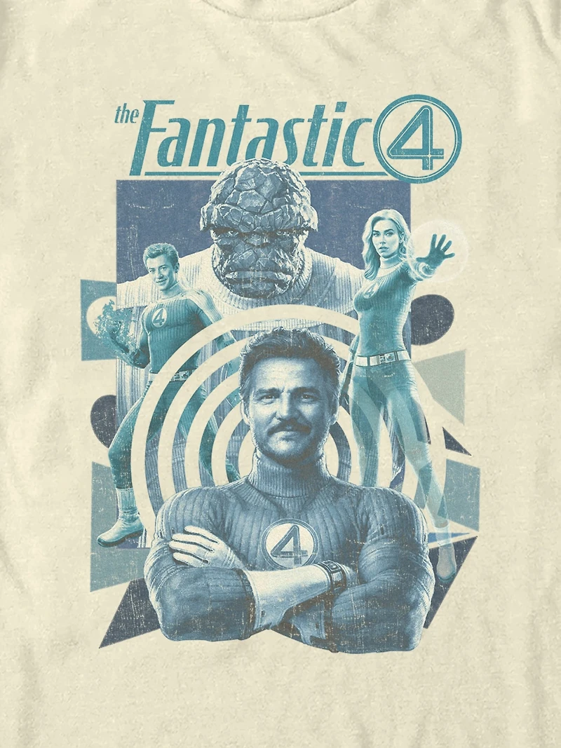 Fantastic Four Greatest Heroes Graphic T-Shirt