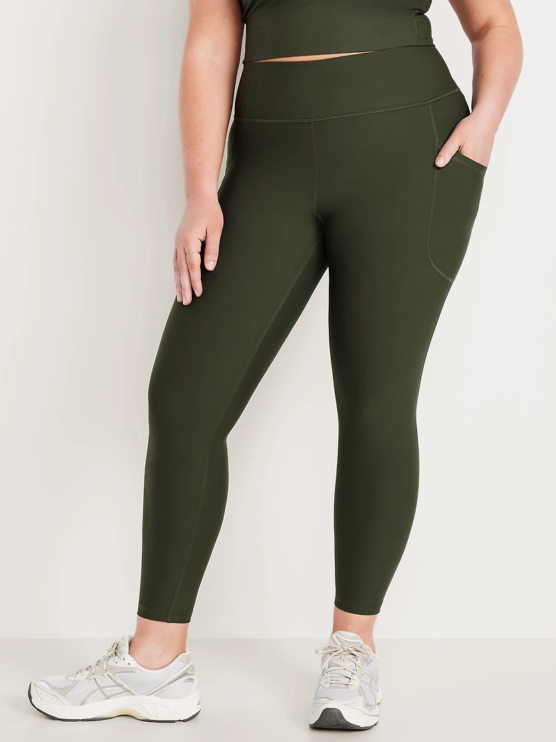 High-Waisted PowerSoft 7/8 Pocket Leggings