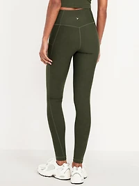 High-Waisted PowerSoft Full-Length Pocket Leggings