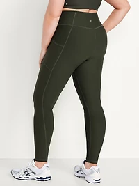 High-Waisted PowerSoft Full-Length Pocket Leggings
