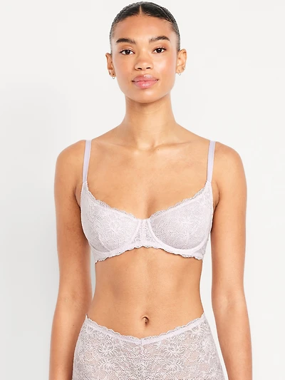 Lace Balconette Bra