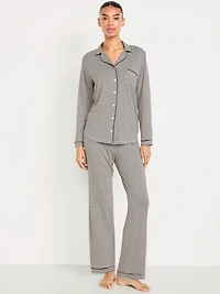 Knit Pajama Pant Set