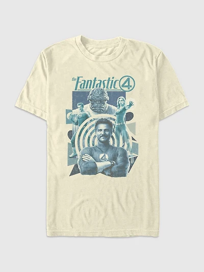 Fantastic Four Greatest Heroes Graphic T-Shirt