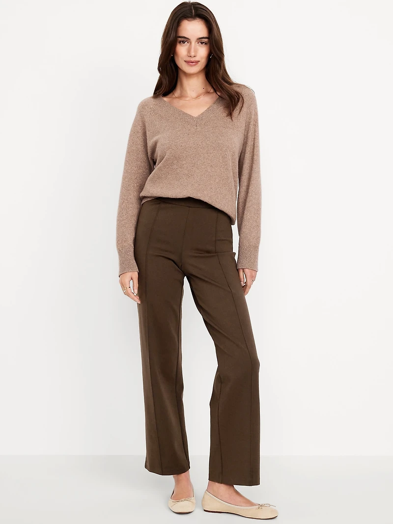 Extra High-Waisted Stevie Straight Pants