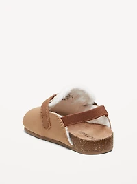 Faux-Suede Buckled Strap Sandals for Baby