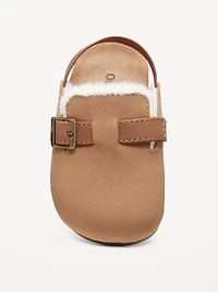 Faux-Suede Buckled Strap Sandals for Baby