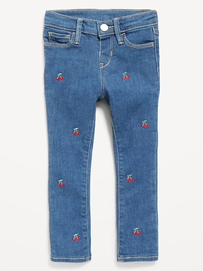 High-Waisted Rockstar 360° Stretch Jeggings for Toddler Girls