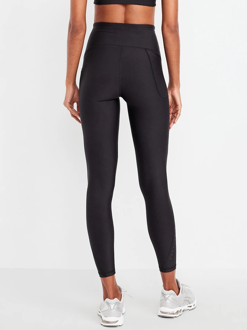 High-Waisted PowerSoft Train 7/8 Run Leggings