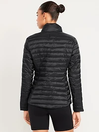 Water-Resistant Narrow-Channel Puffer Jacket