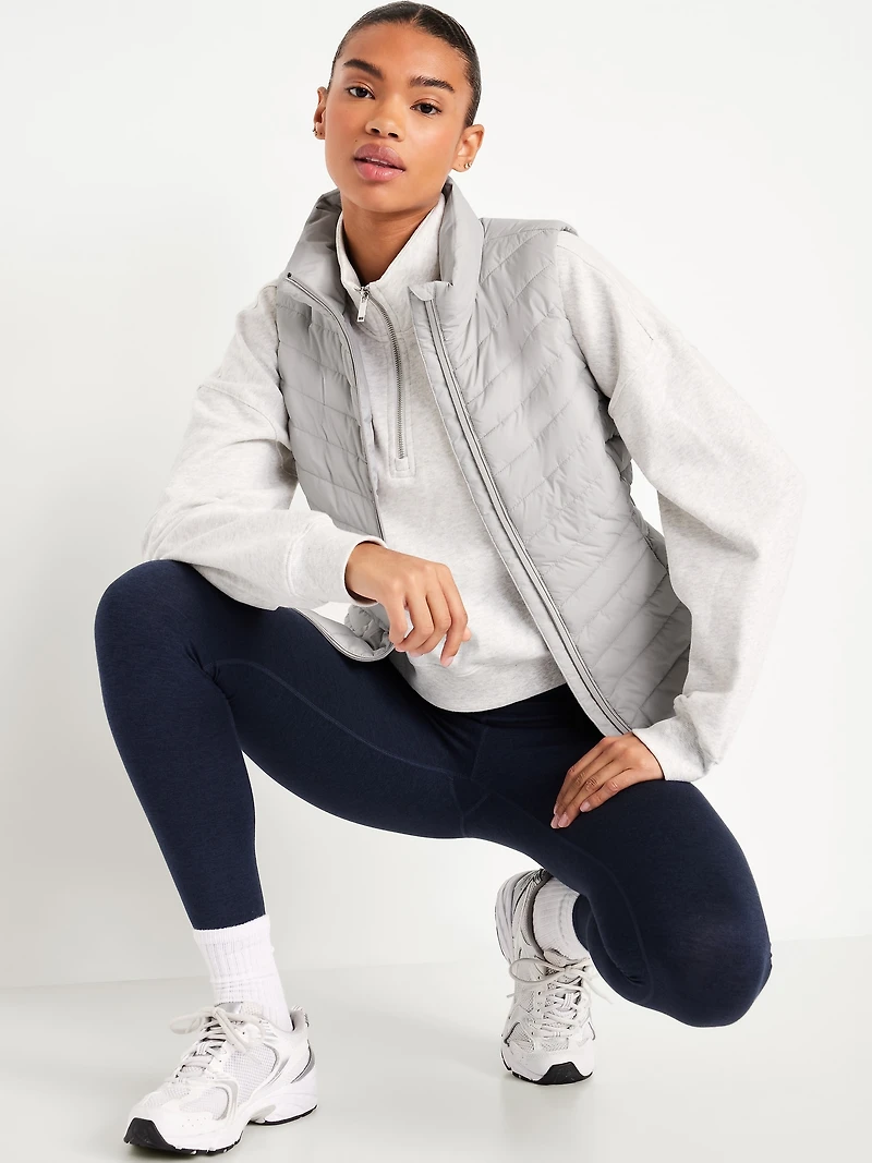 Water-Resistant Packable Puffer Vest