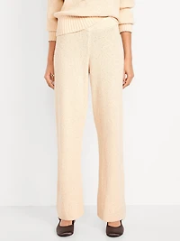 Textured Bouclé Lounge Pants