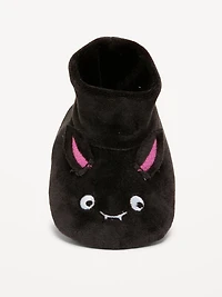 Velour Critter Slippers for Baby