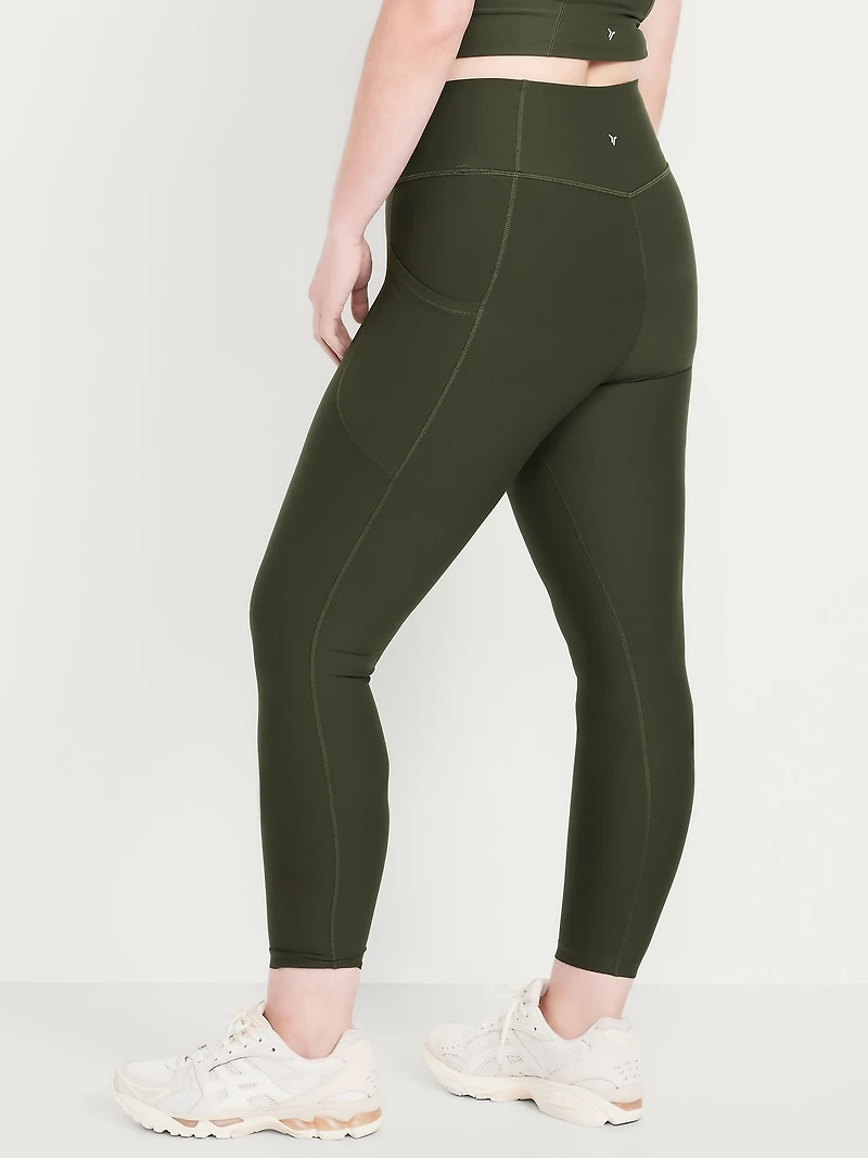 High-Waisted PowerSoft 7/8 Pocket Leggings