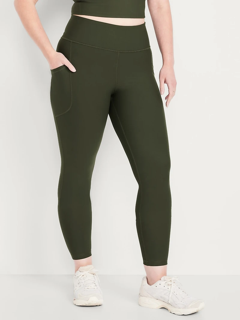 High-Waisted PowerSoft 7/8 Pocket Leggings