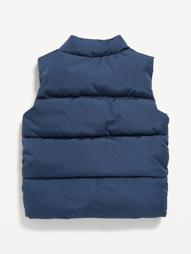Water-Resistant Frost-Free Puffer Vest for Baby