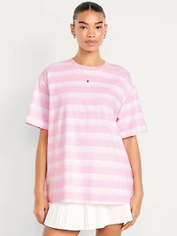 Heavyweight Oversized Striped T-Shirt