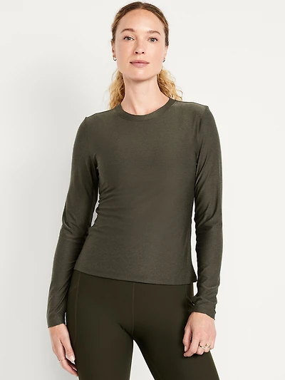 CloudMotion Wrap-Back Top