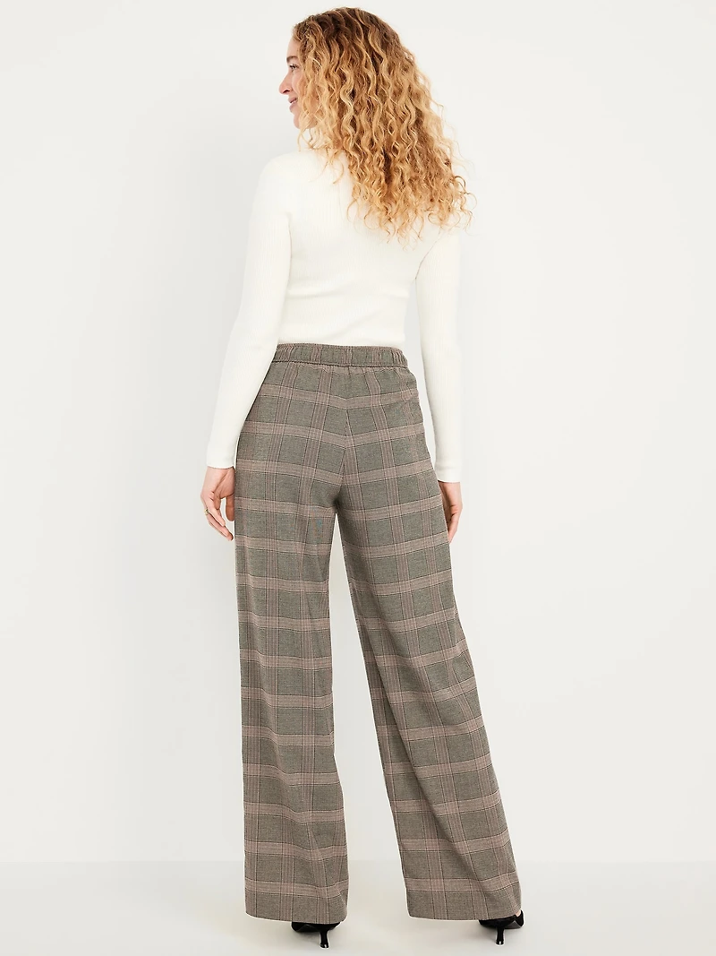 High-Waisted Bille Wide-Leg Trouser