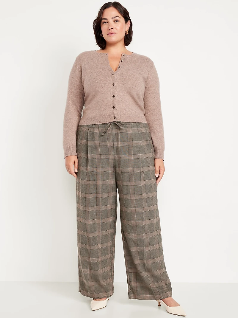 High-Waisted Bille Wide-Leg Trouser