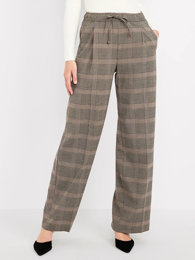 High-Waisted Bille Wide-Leg Trouser