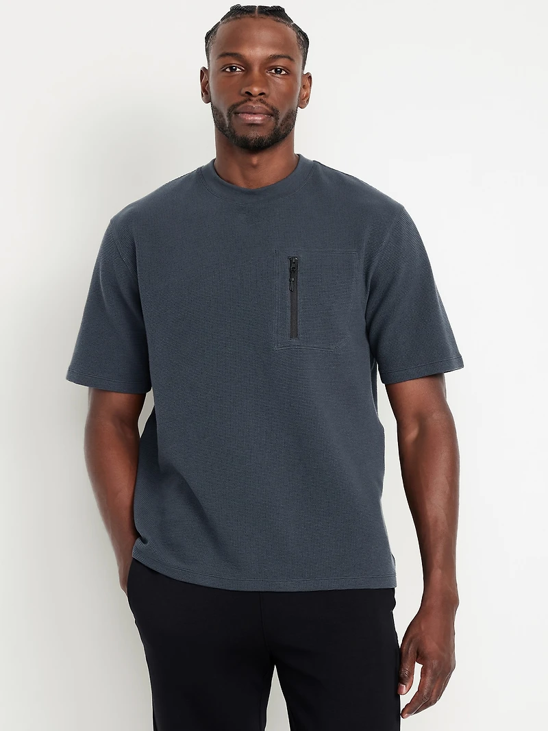 Oversized Tech Waffle T-Shirt