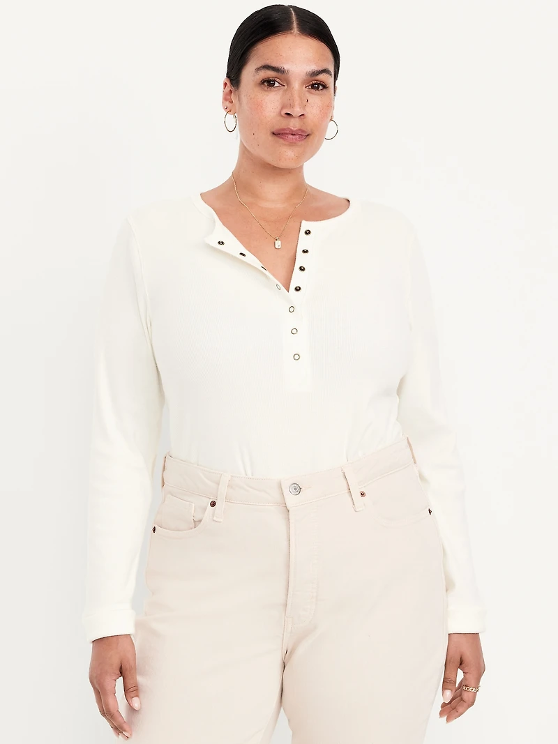 Cozy Snug Crew-Neck Henley