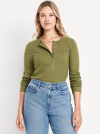 Cozy Snug Crew-Neck Henley