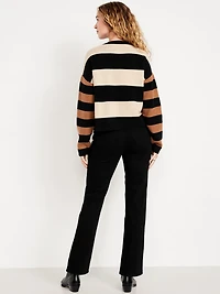 Extra High-Waisted Straight Jeans