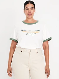 EveryWear Graphic Ringer T-Shirt