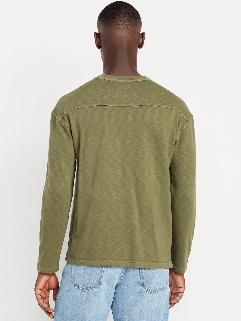 Heavyweight Slub-Knit T-Shirt