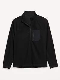 Waffle Half-Zip Performance Pullover