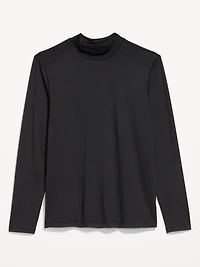 Mock-Neck Long-Sleeve Baselayer Top