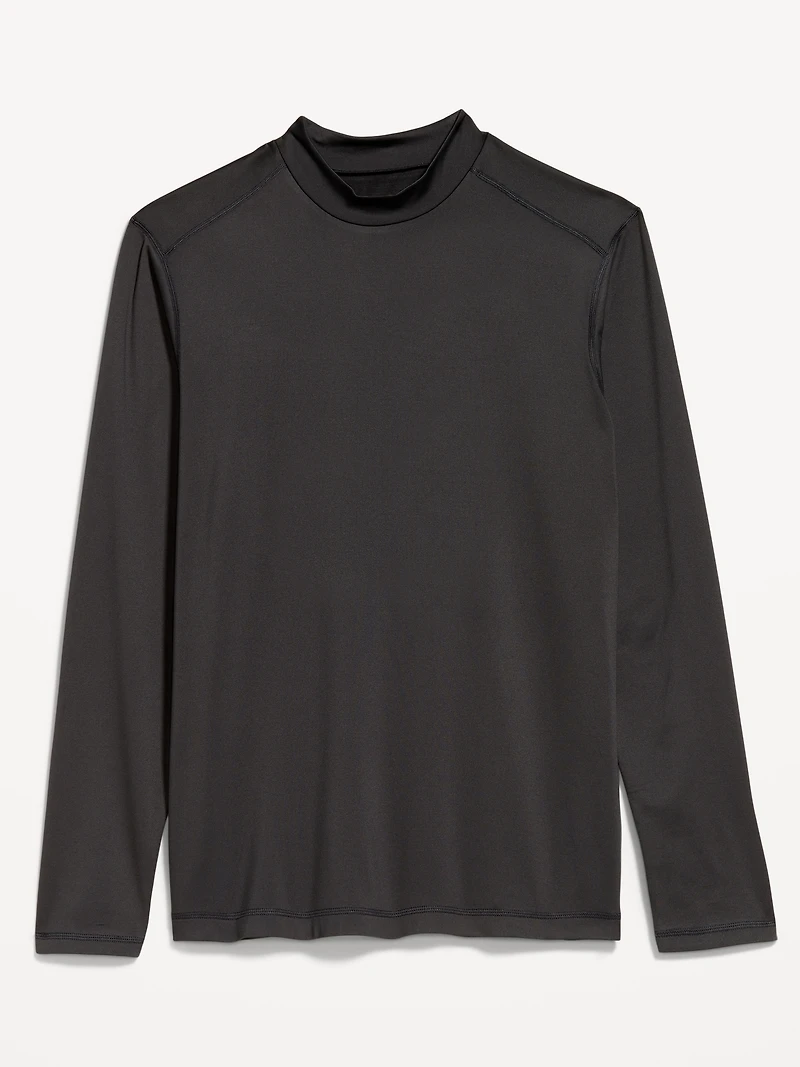 Mock-Neck Long-Sleeve Baselayer Top