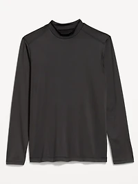 Mock-Neck Long-Sleeve Baselayer Top
