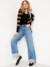 Long-Sleeve Crew-Neck Bodysuit