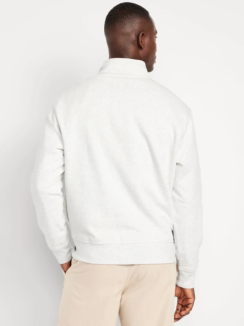 Oversized Rotation Fleece Quarter Zip