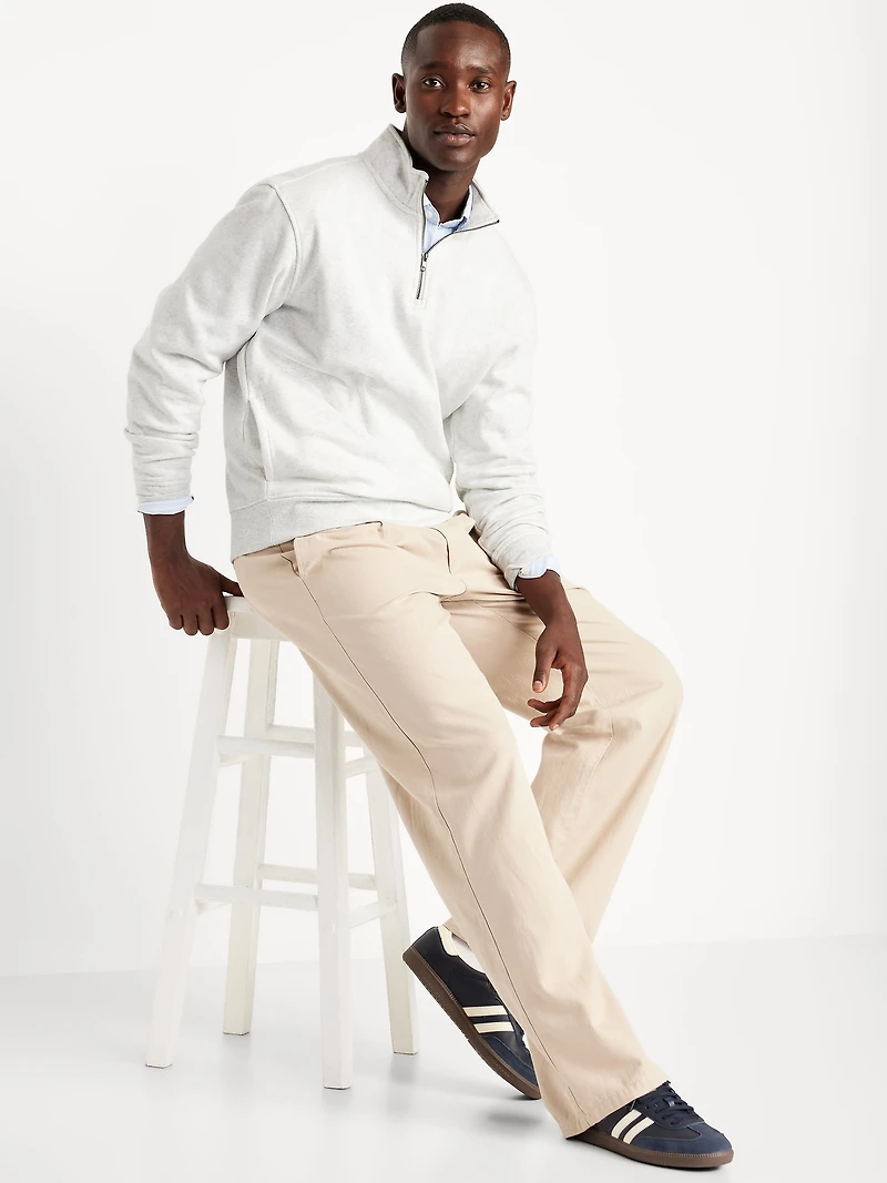 Oversized Rotation Fleece Quarter Zip