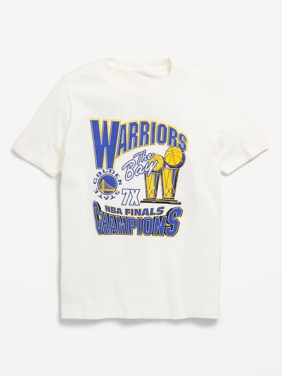 NBA Golden State Warriors Gender-Neutral Graphic T-Shirt for Kids