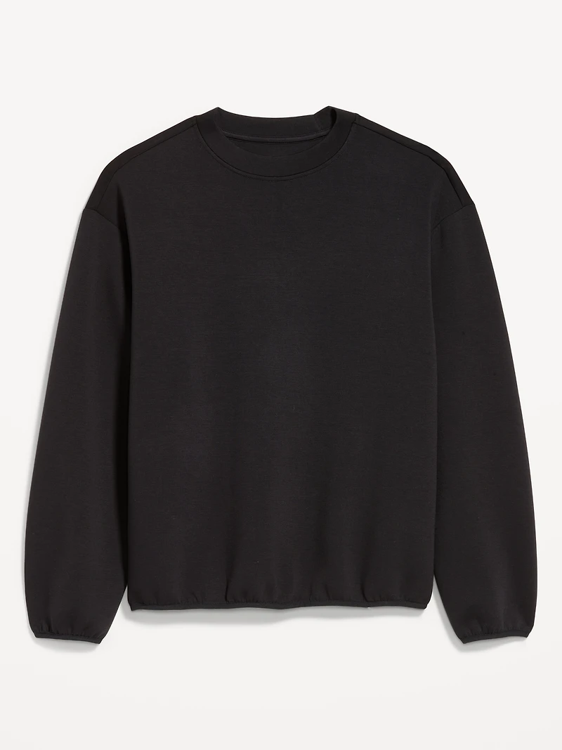 Oversized Bounce Fleece Cinched Sweatshirt