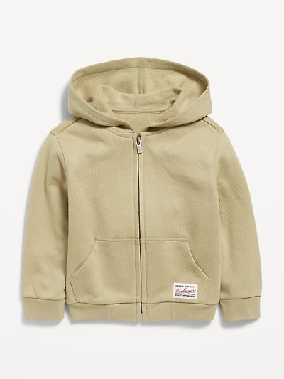 Oversized Full Zip Hoodie for Toddler Boys