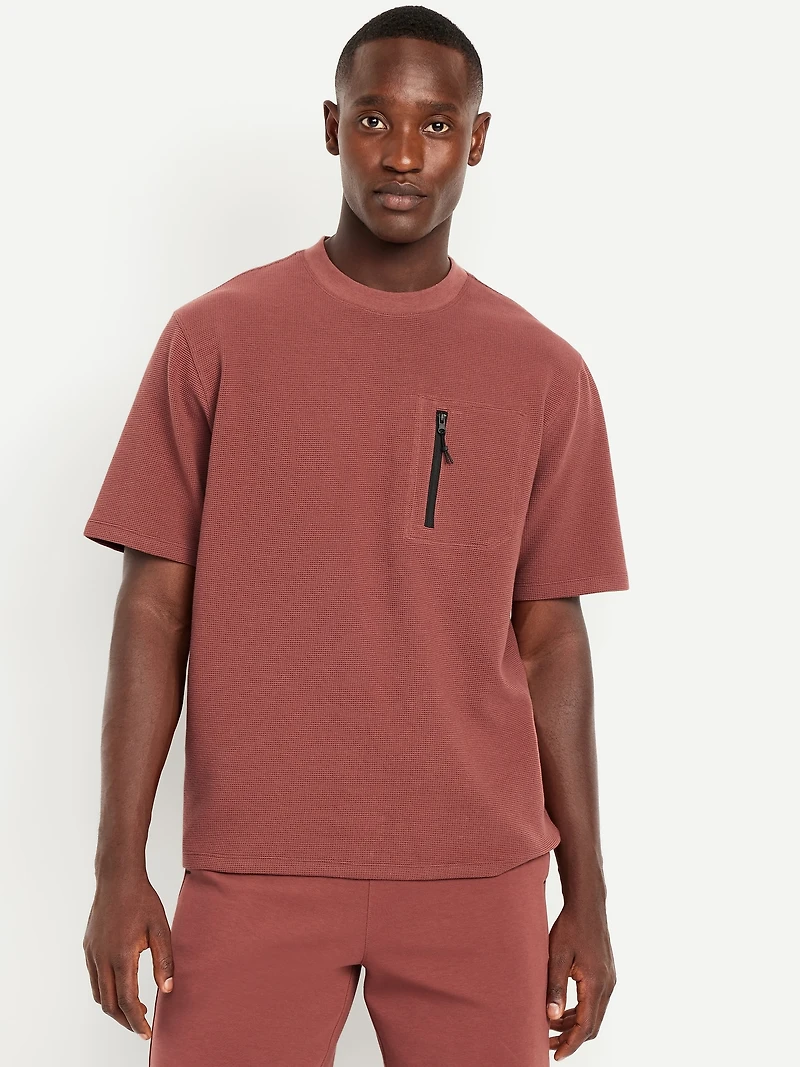 Oversized Tech Waffle T-Shirt