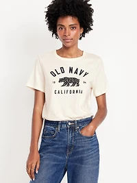 EveryWear Crew-Neck Logo-Graphic T-Shirt