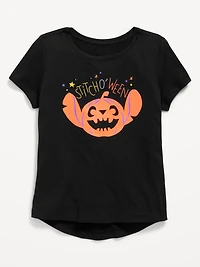Disney Stitch Halloween Graphic T-Shirt for Girls
