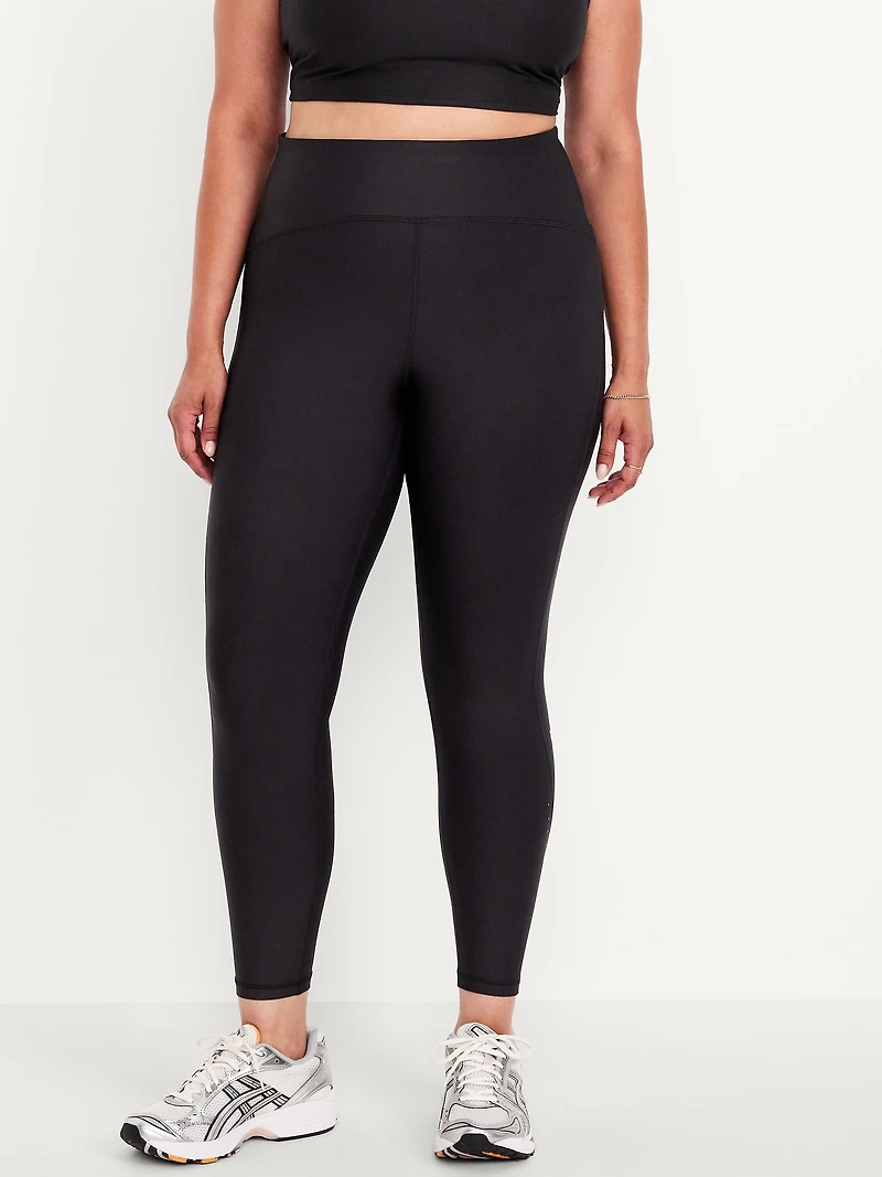 High-Waisted PowerSoft Train 7/8 Run Leggings