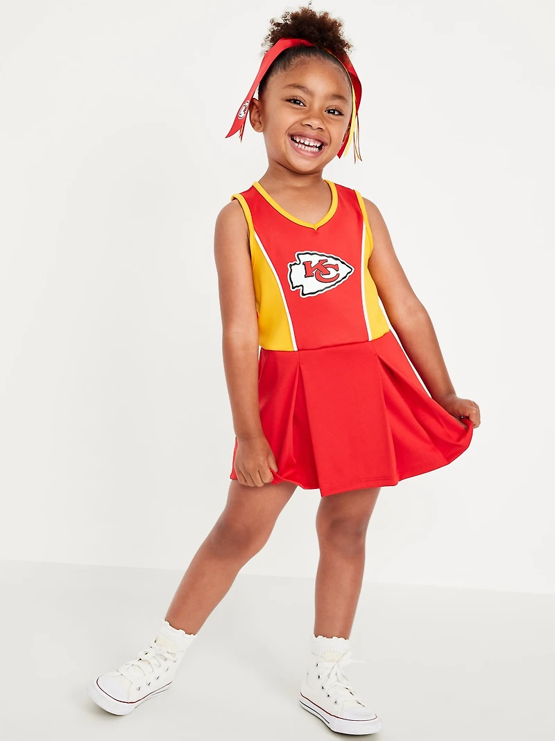 Kansas City Chiefs Graphic Mesh Dress for Toddler Girls