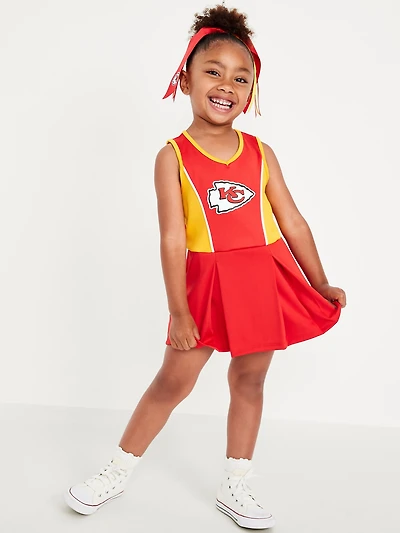Kansas City Chiefs Graphic Mesh Dress for Toddler Girls