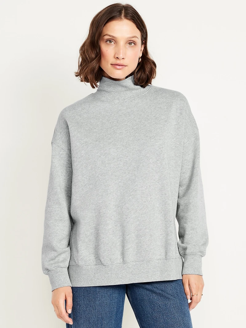 SoComfy Oversized Tunic Sweatshirt